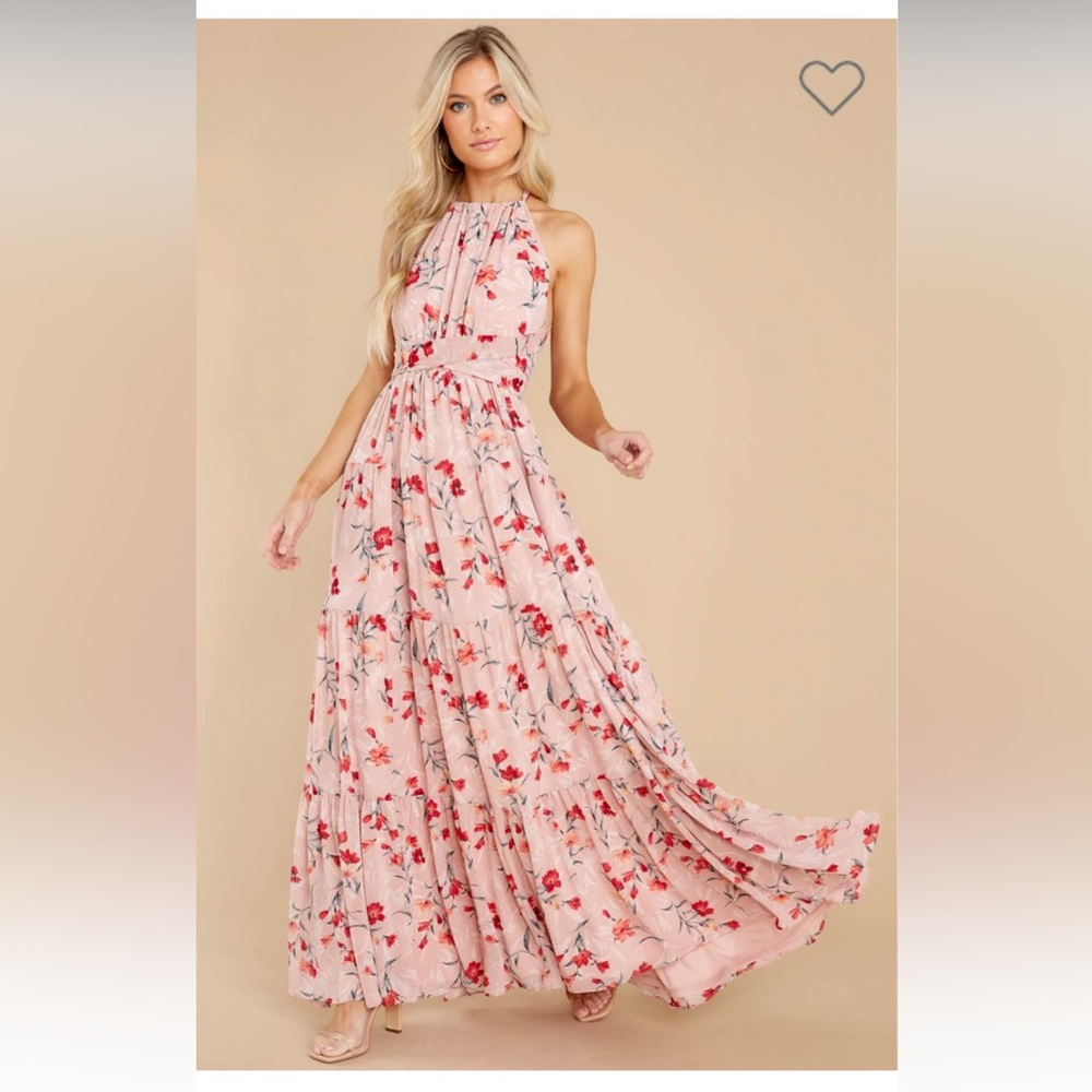 Floral maxi dress